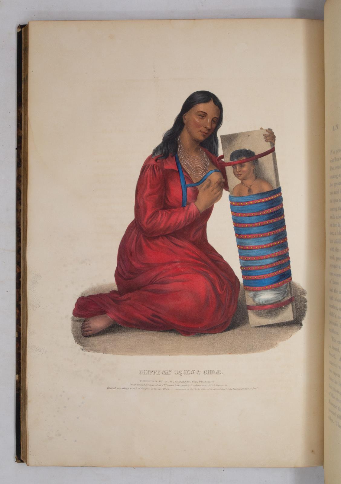 McKenney and Hall. History of the Indian Tribes of North America… 1844