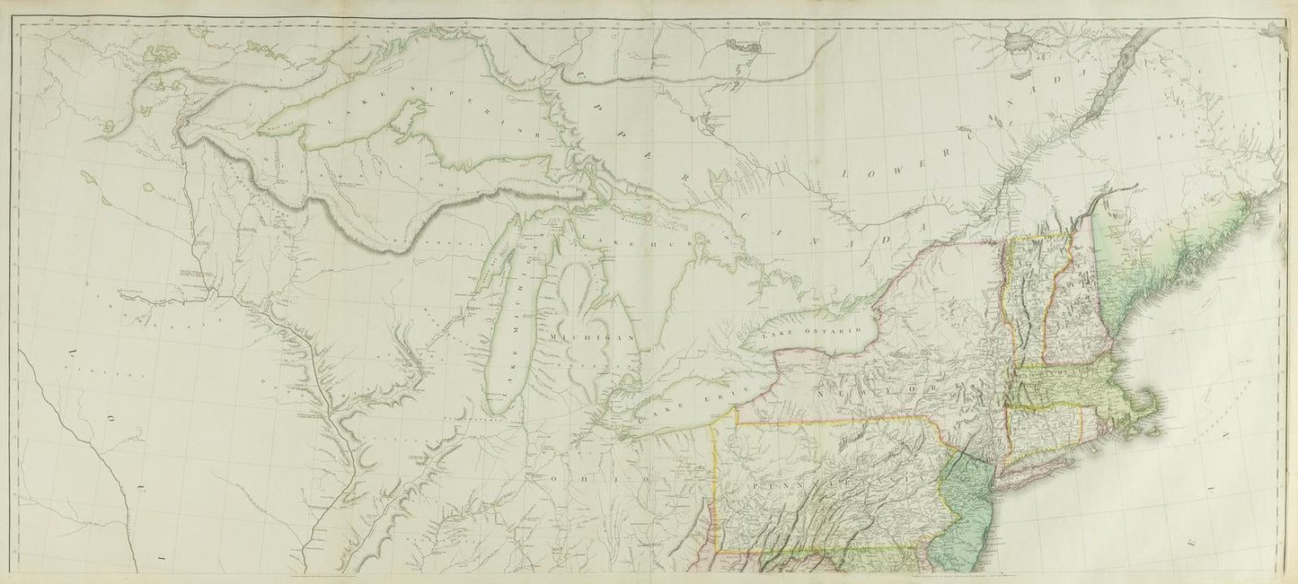 Aaron Arrowsmith. A Map of the United States of North America... (1810).