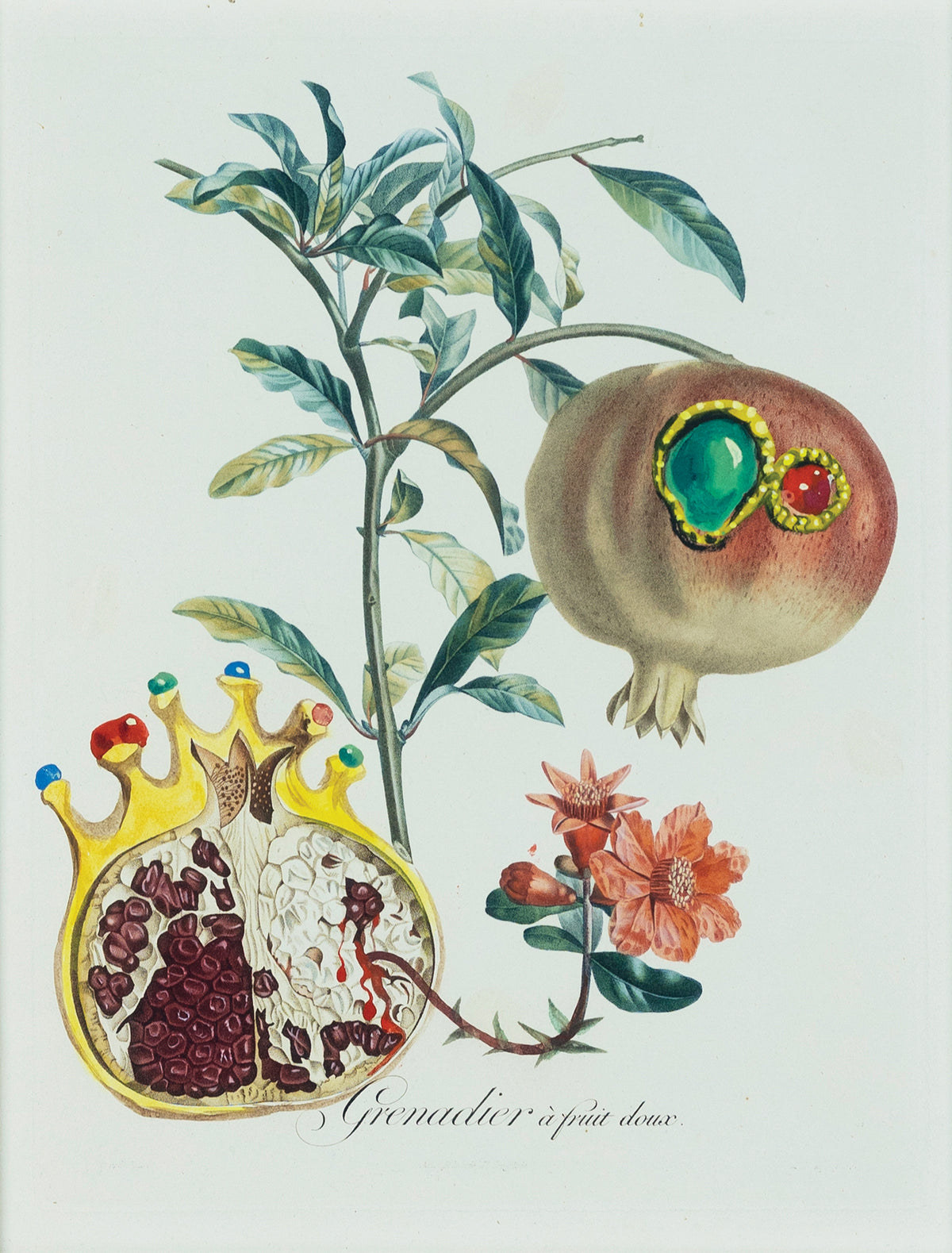 DALI, Salvador (1904-1989), Grenade et l’ange (The Pomegranate and the Angel)