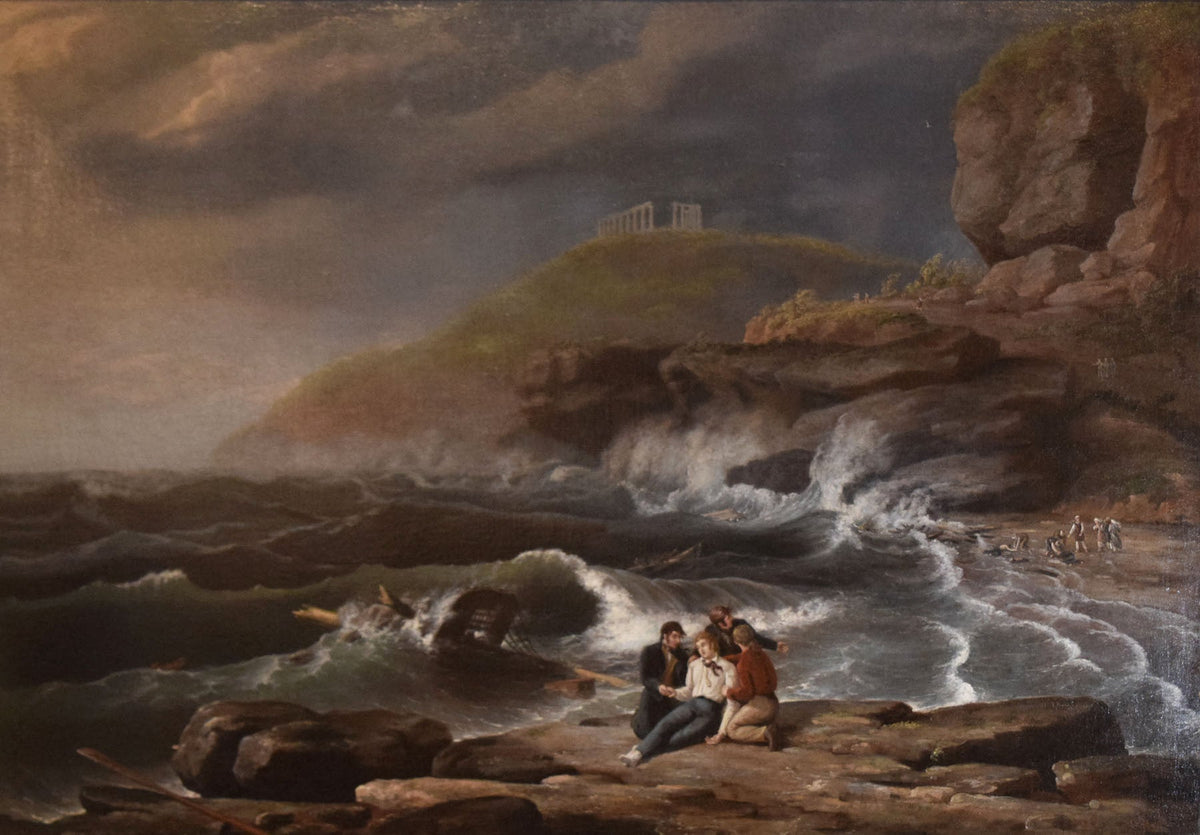 BIRCH, Thomas (1779 - 1851), "Falconer's Shipwreck"