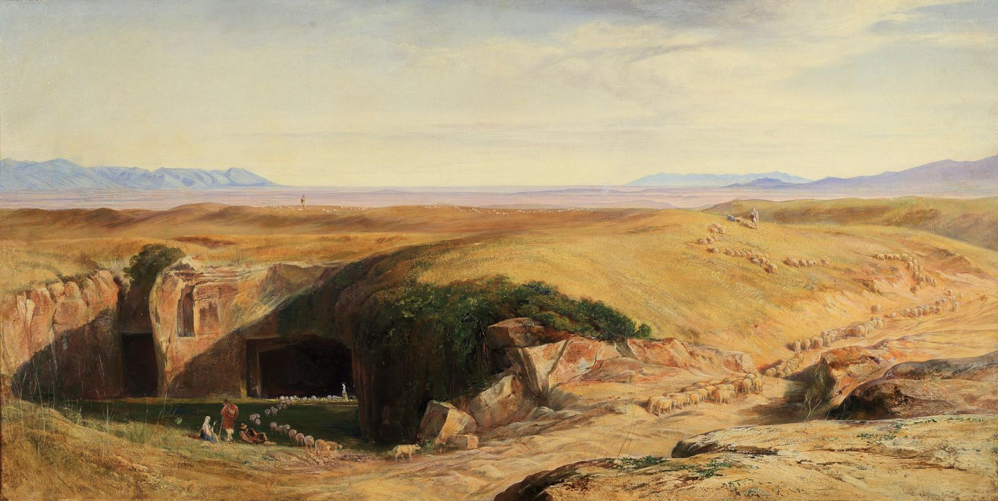 LEAR, Edward (British, 1812-1888). The Campagna di Roma.