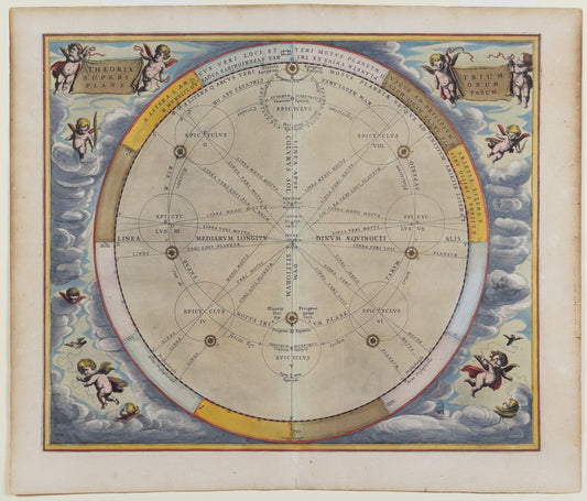 Cellarius, Andreas. Theoriatrium Superiorum Planetarium. Amsterdam: 1661