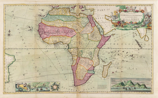 Moll, Herman. Africa. London: ca. 1730