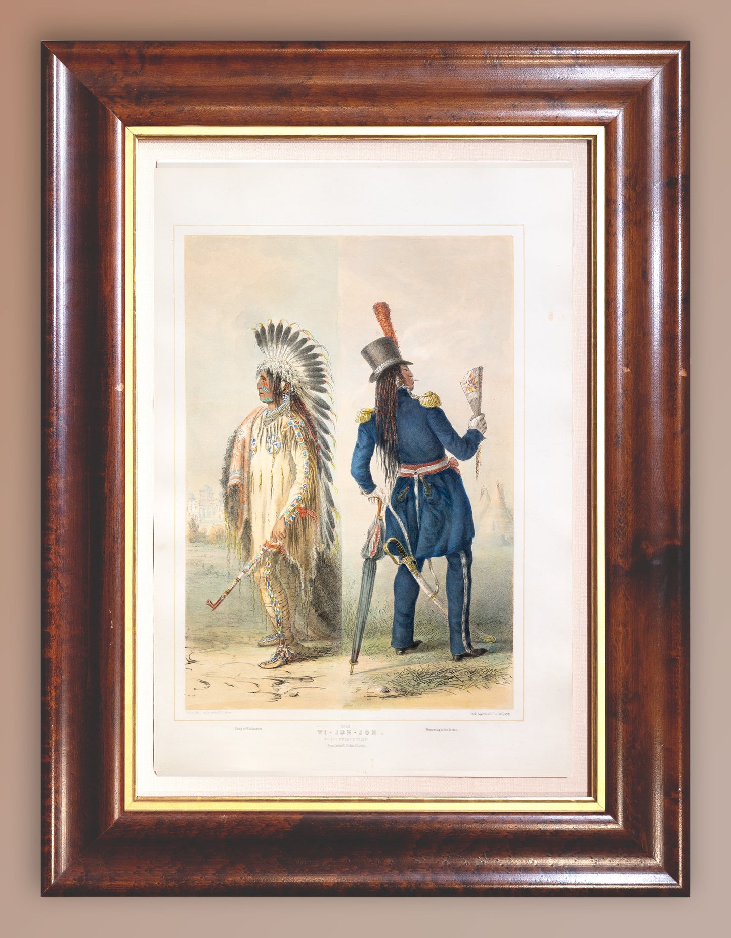George Catlin (1794-1872), North American Indian 25 Wi Jun Jon