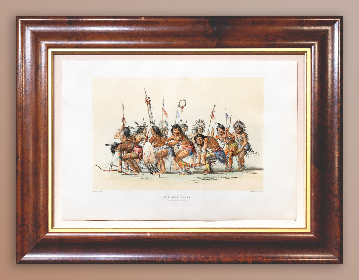George Catlin (1794-1872), North American Indian War Dance