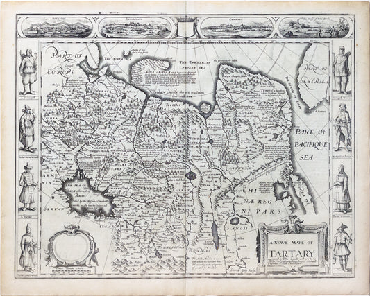 Speed, John. A Newe Mape of Tartary [Map of Asia]. London, 1626.