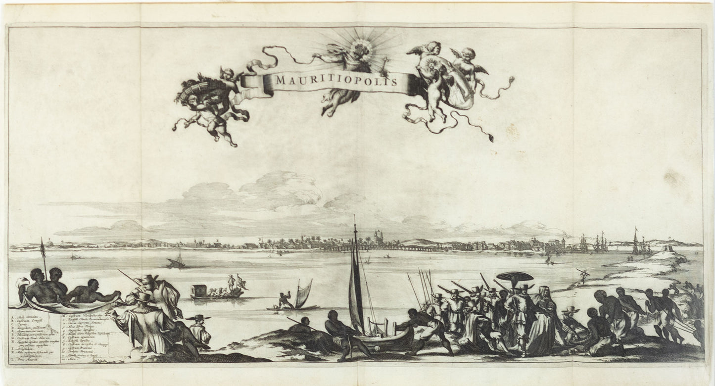Arnoldus, Montanus. Mauritiopolis. Amsterdam, 1671.