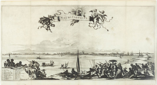 Arnoldus, Montanus. Mauritiopolis. Amsterdam, 1671.