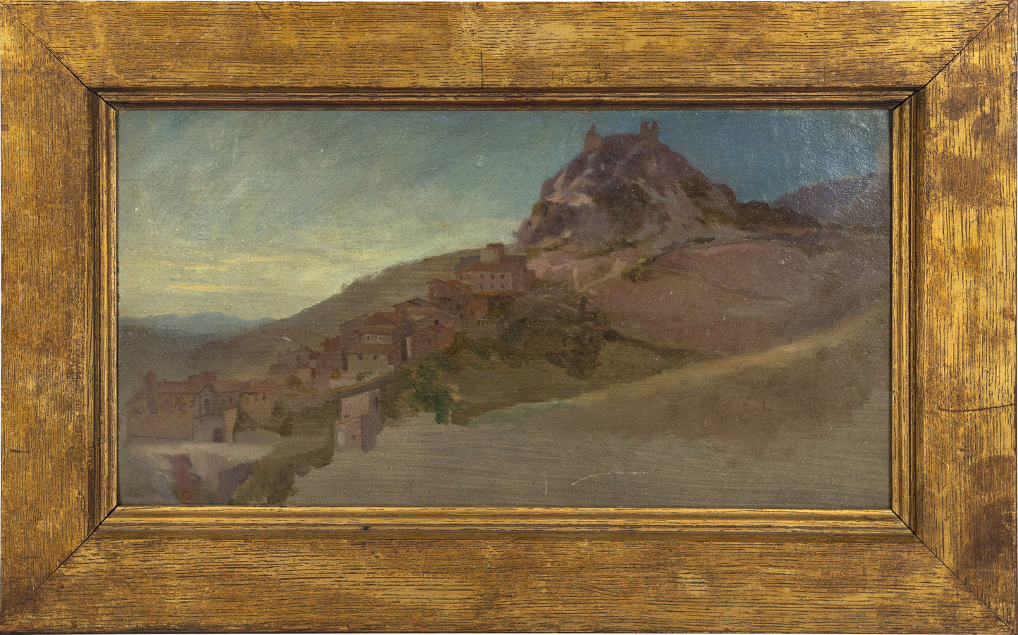 MASON, George Heming (British, 1818-1872). Castle of Petrella. Italy, c. 1850.