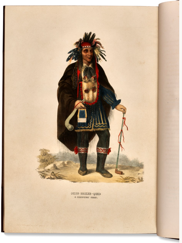 McKenney and Hall. History of the Indian Tribes of North America… 1844