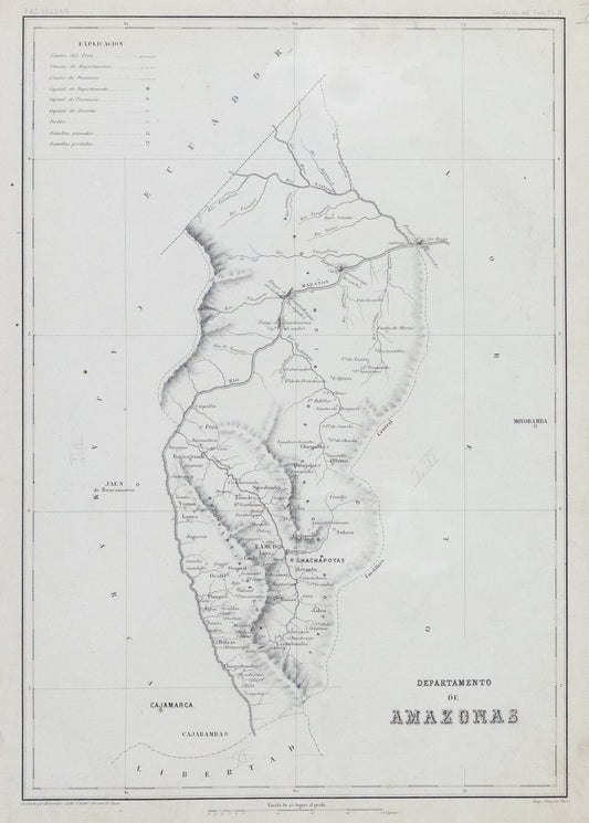 Soldan, Paz. Departamento de Amazonas. Paris, ca. 1865.