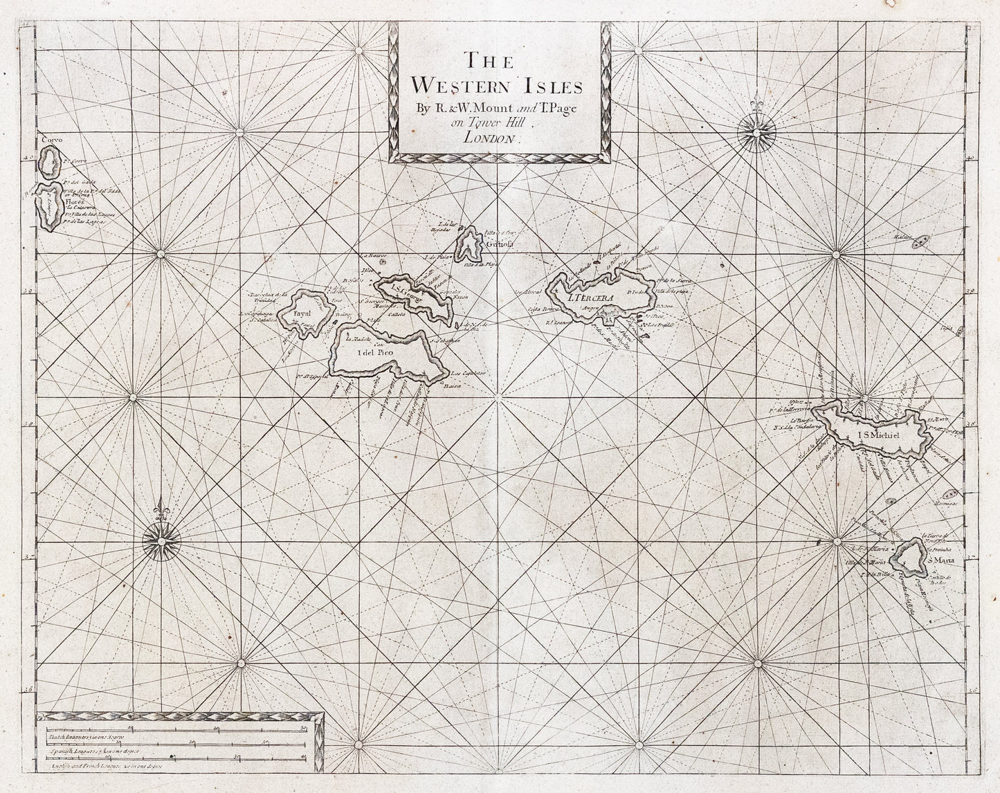 Mount, R&W and Page, T. The Western Isles. London, 1729.