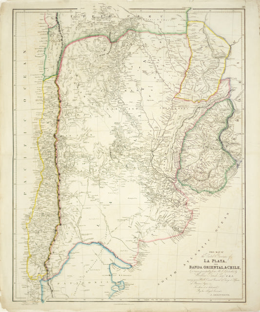 Arrowsmith, John. The Provinces of La Plata, the Banda Oriental and Chile. London, 1839.