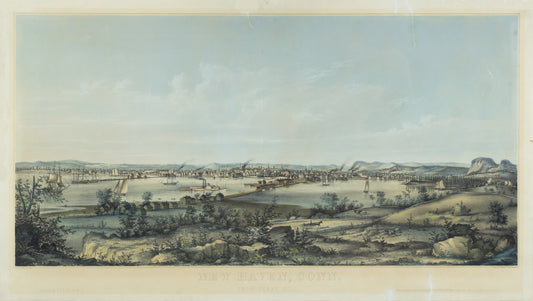 Smith, B.F. New Haven, Conn. From Ferry Hill.. 1799-1815.