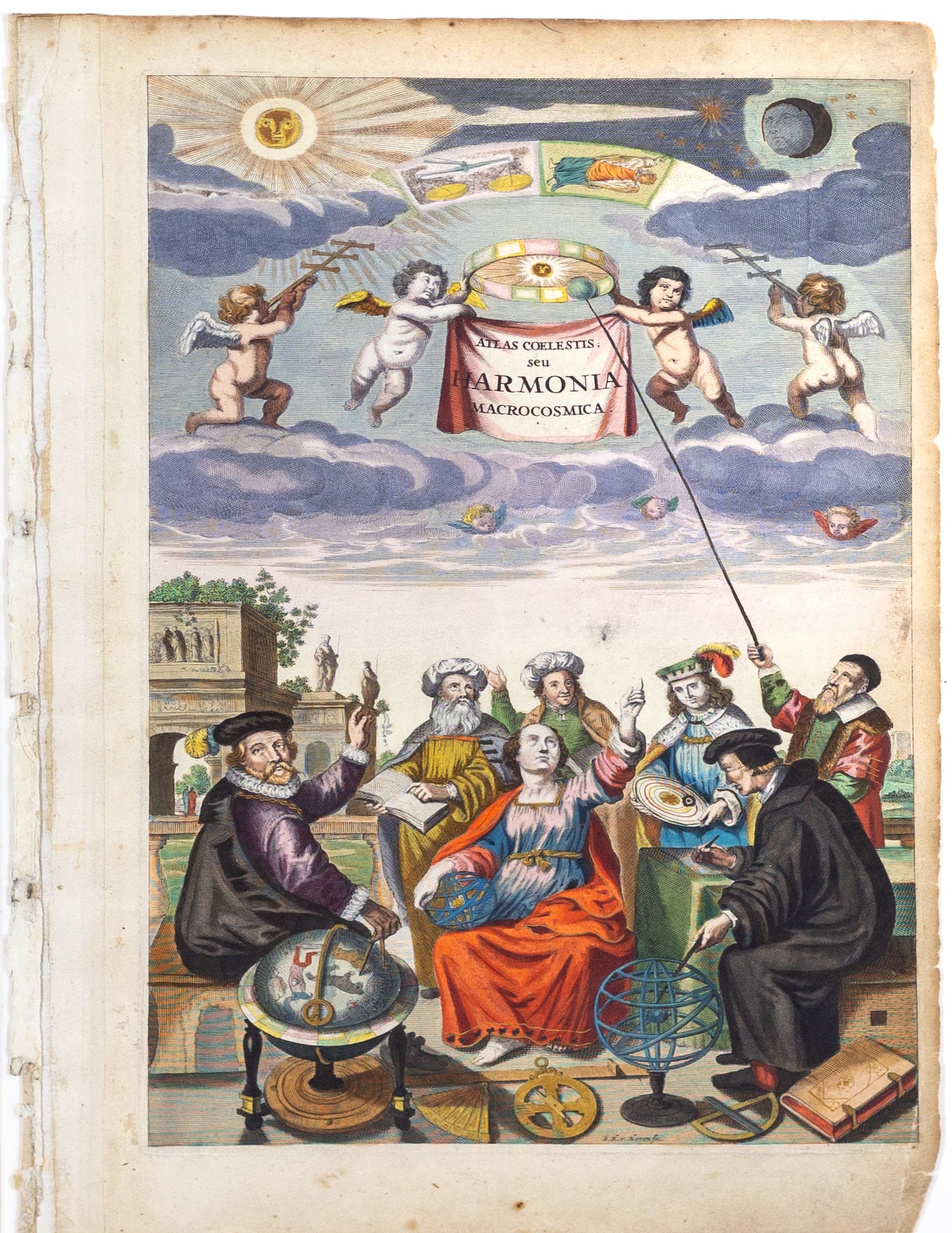 Cellarius, Andreas. Atlas Coelestis seu Harmonia Macrocosmica. Alburgh, 1987