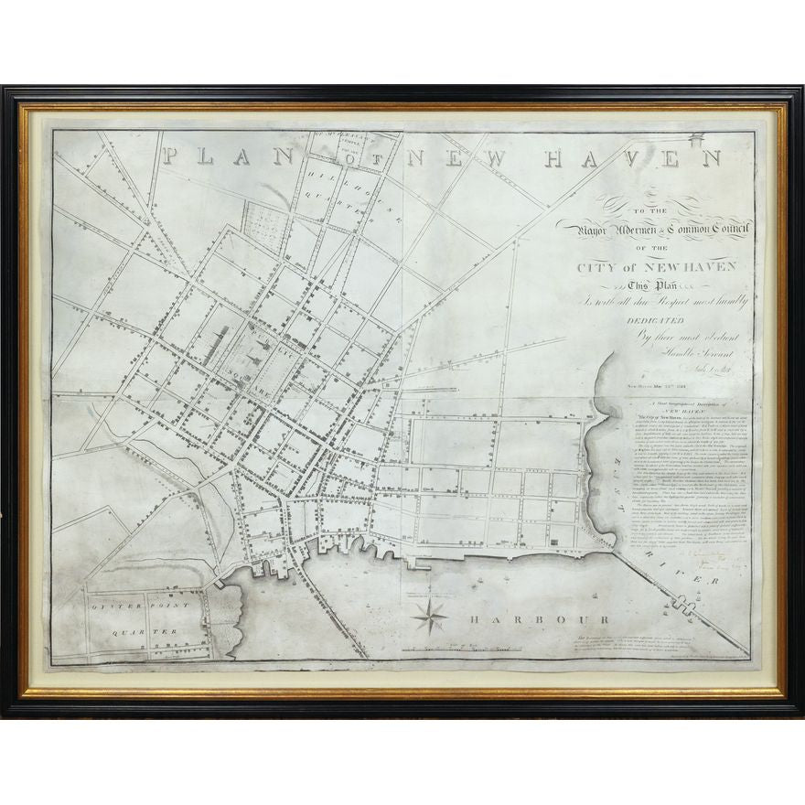 Amos Doolittle's Plan of New Haven