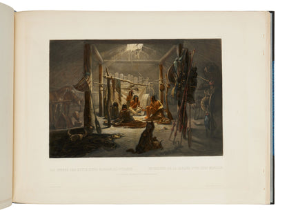 Karl Bodmer. Travels in the Interior of North America. 1832 bis 1834. Coblenz: J. Hoelscher, 1839-41