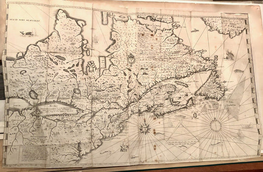 CHAMPLAIN, Samuel de. (1567-1635). Les Voyages de la Nouvelle France occidentale,dicte Canada, faits par le Sr Champlain Xainctongeois, Capitaine pour le Roy en la Marinedu Ponant