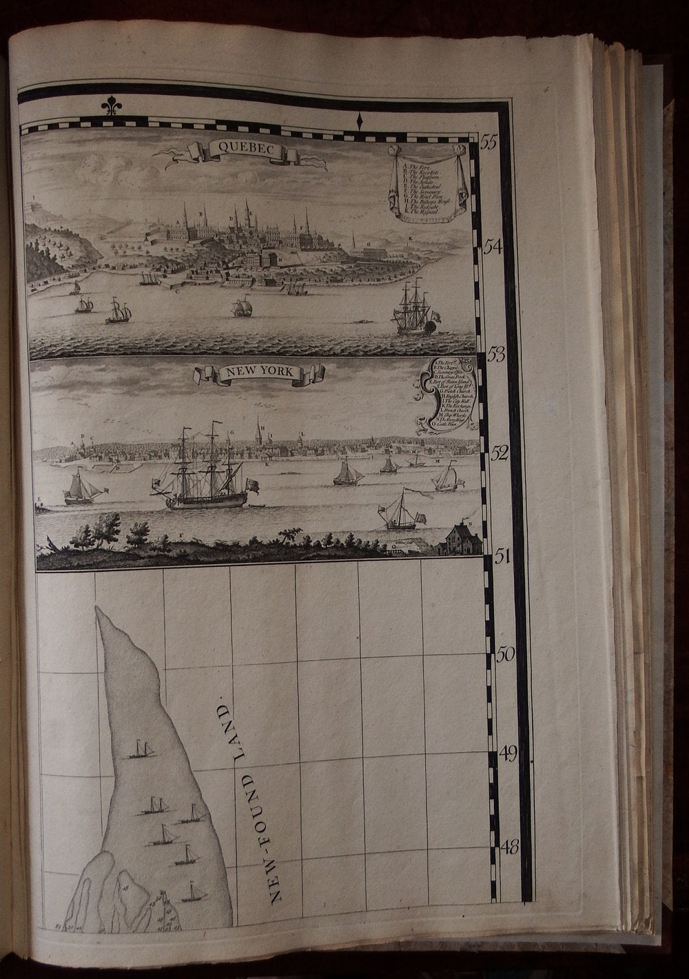 Henry Popple. Map of the British Empire in America. 1740.