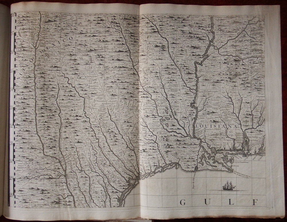 Henry Popple. Map of the British Empire in America. 1740.