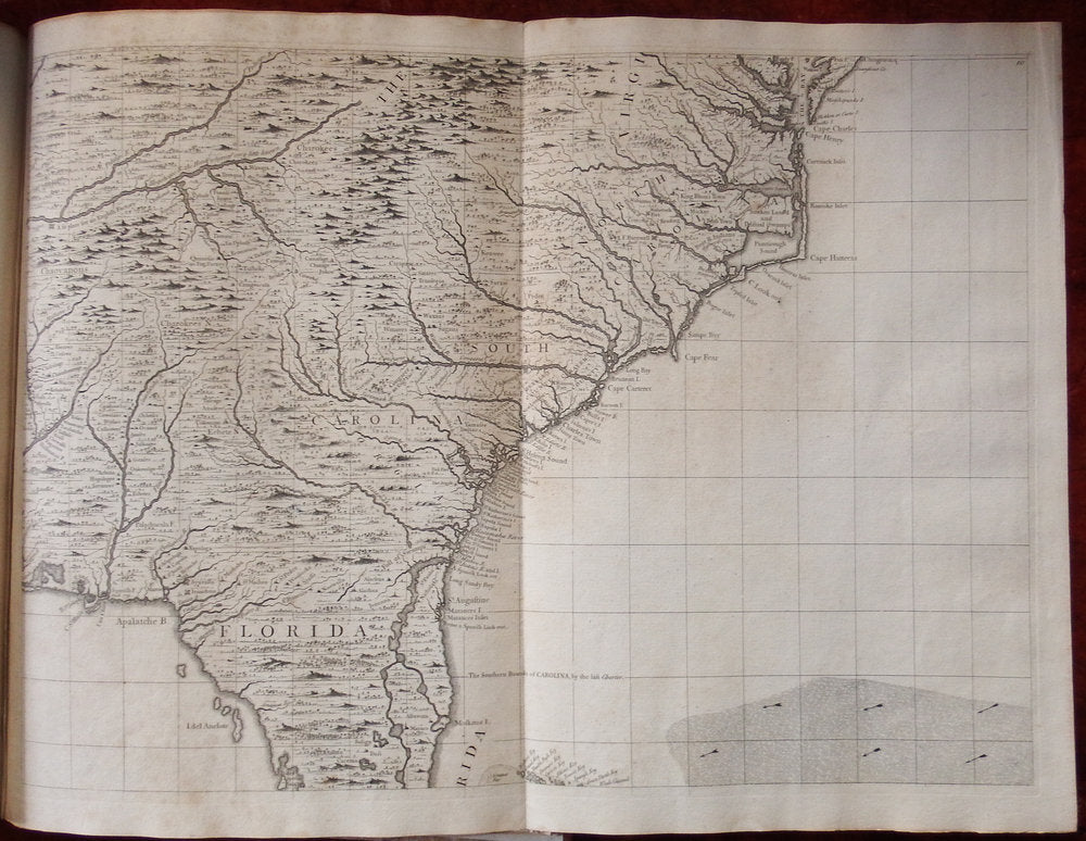 Henry Popple. Map of the British Empire in America. 1740.