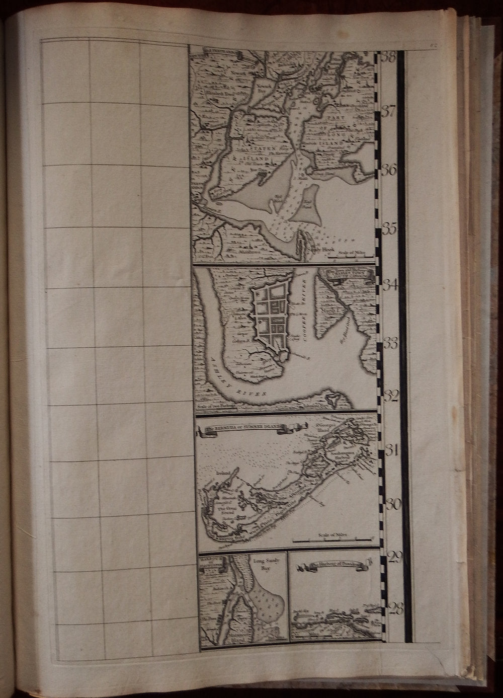 Henry Popple. Map of the British Empire in America. 1740.