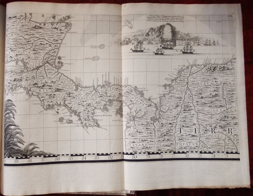 Henry Popple. Map of the British Empire in America. 1740.