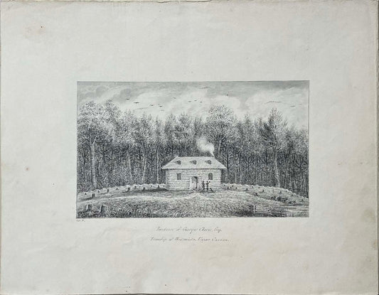 Residence of George Claris, Esq., Township of Westminster, Upper Canada