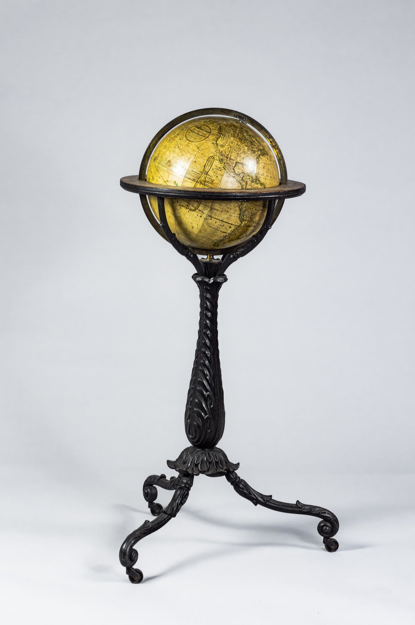 Josiah LORING (1775 – ca. 1840) and Gilman JOSLIN, Loring’s Terrestrial Globe, Boston 1851