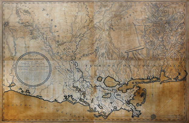 LAFON, Barthelemy (1769-1820)  Carte Generale du Territoire D'Orléans ... 1806