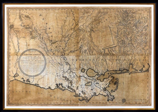 LAFON, Barthelemy (1769-1820)  Carte Generale du Territoire D'Orléans ... 1806