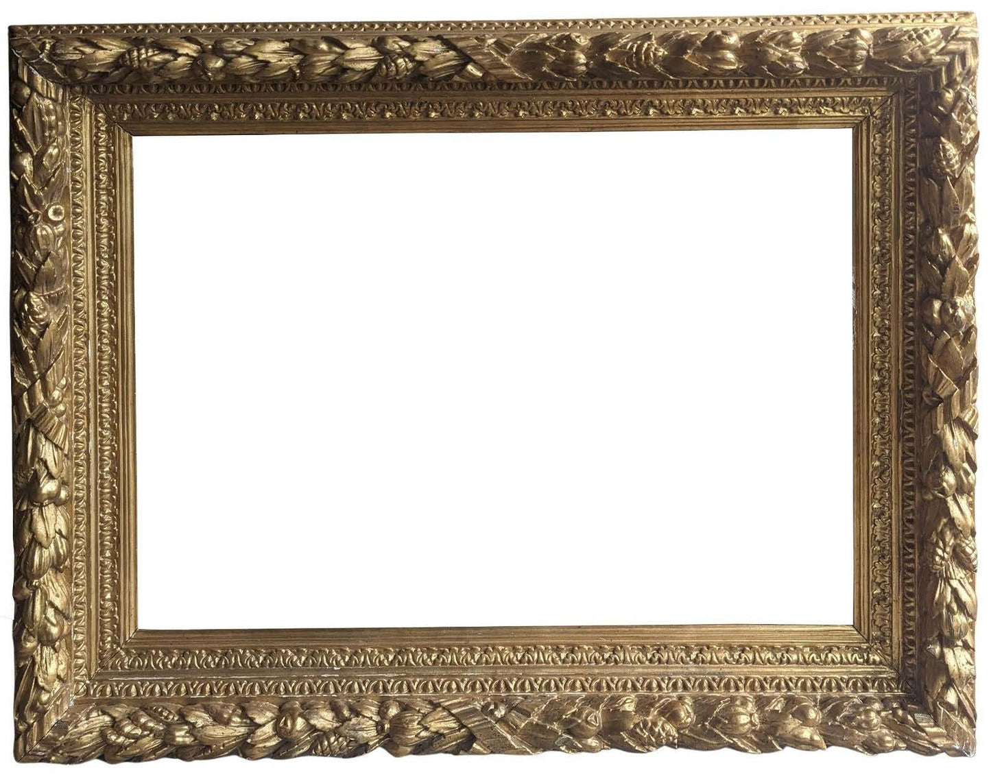 Italian Ornately Carved Gilt Frame