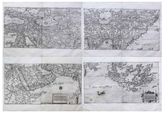 Olgiati & Gastaldi Map of Asia