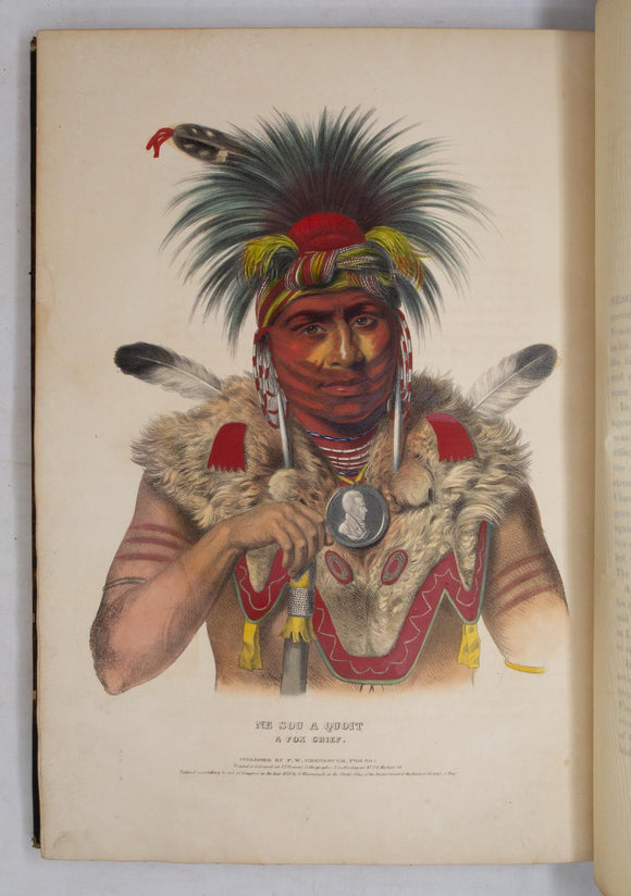 McKenney and Hall. History of the Indian Tribes of North America… 1844