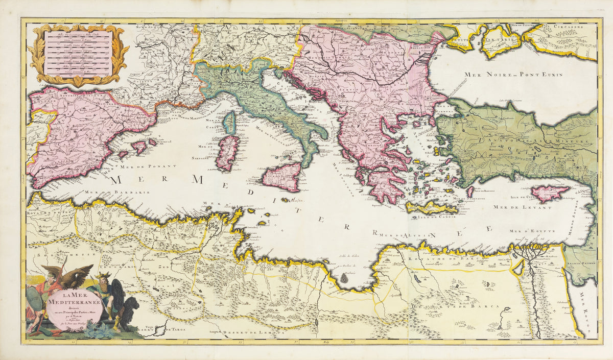 VALCK, Gerard (1652-1726), La Mer Mediterranee