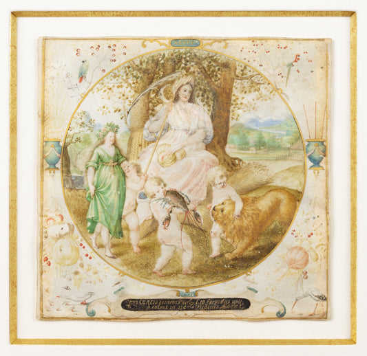 HOEFNAGEL, Jacob (Dutch, 1575-ca. 1630), Allegory of Summer