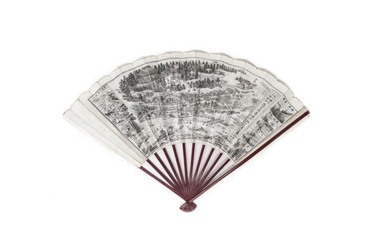 Geographical Fan, China, Korea and Japan