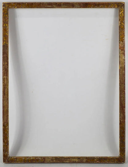 Polychrome Giltwood frame by House of Heydenryk