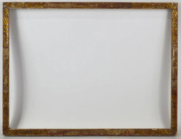 Polychrome Giltwood frame by House of Heydenryk