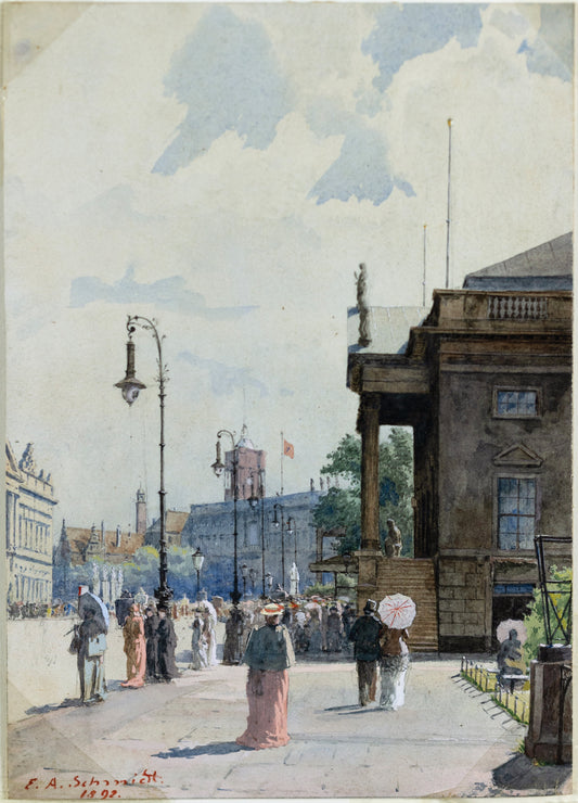 SCHMIDT, E. A. (19th Century), [Cityscape]
