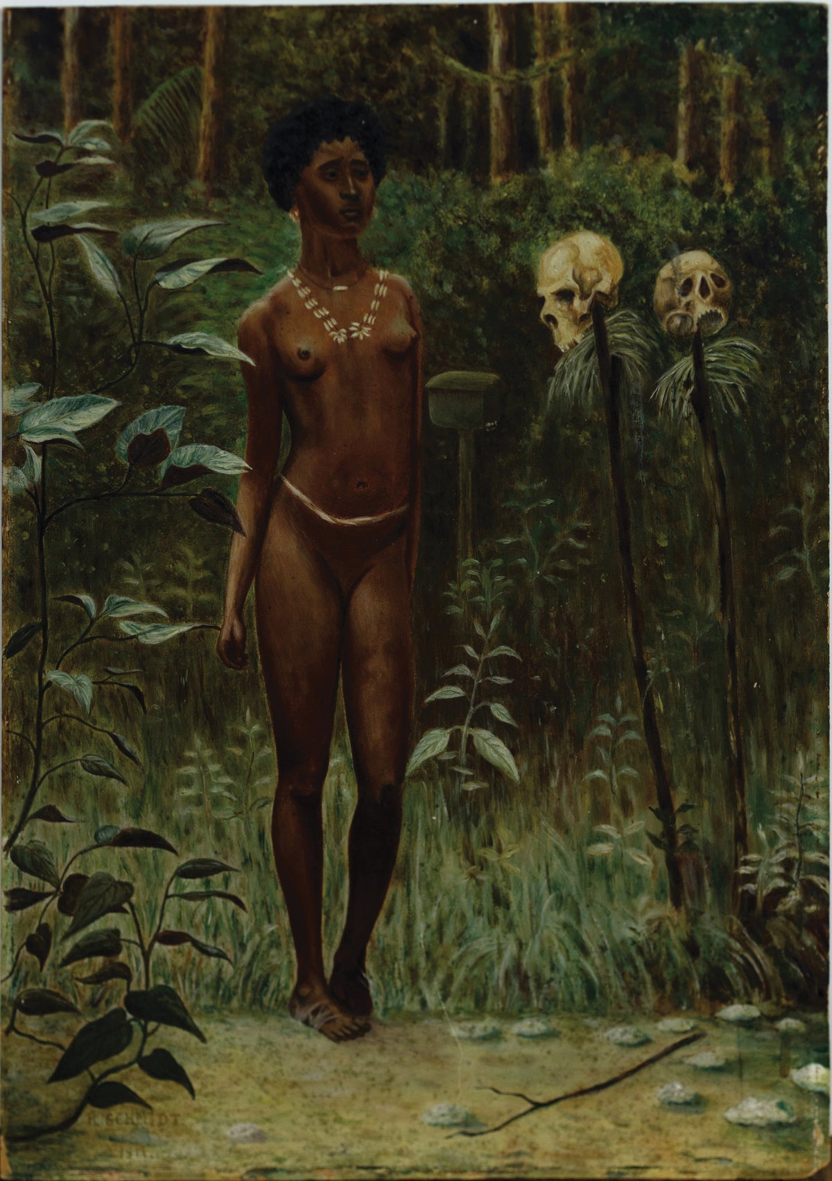 SCHMIDT, R. (Early, 20th Century), A Tapu Virgin, British Solomon Islands