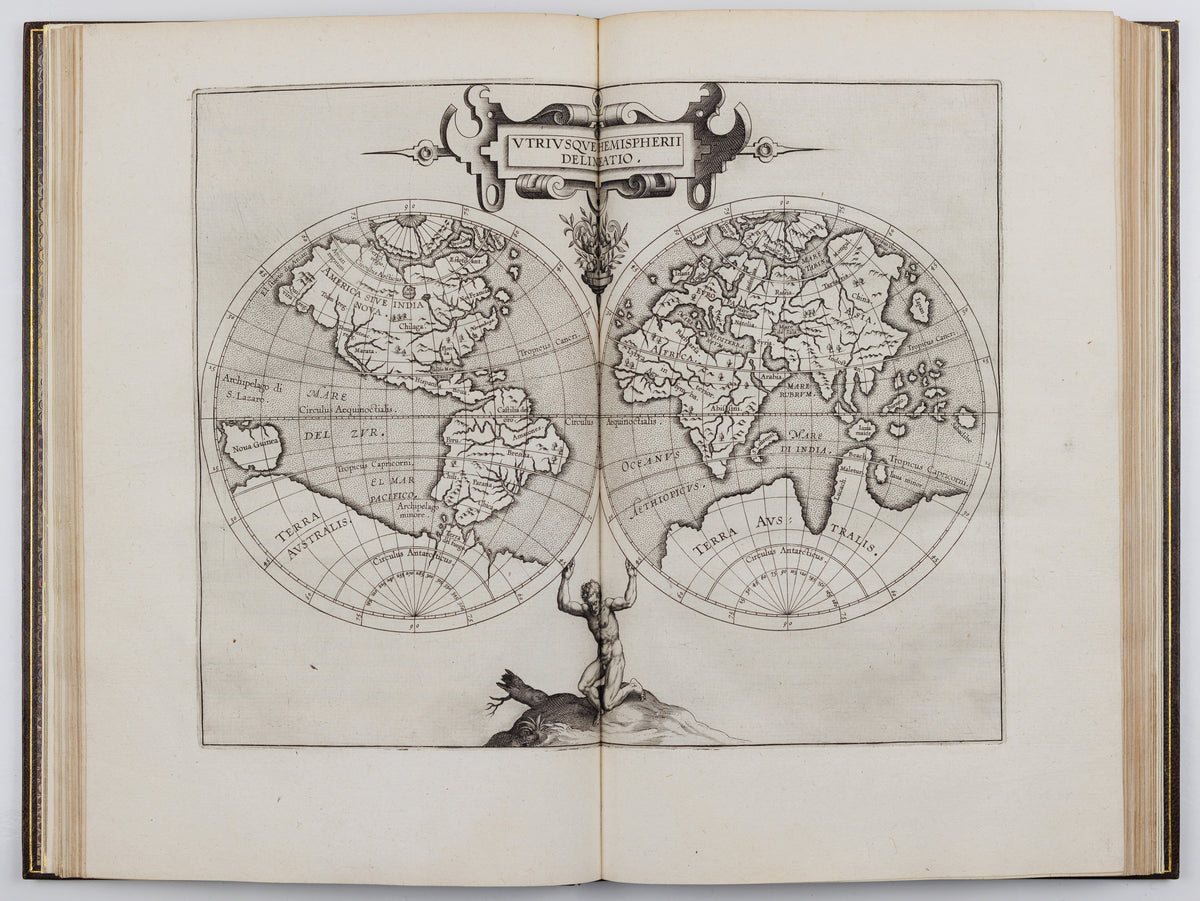 WYTFLIET, Cornelius (ca. 1550–ca. 1597), Descriptionis Ptolemaicæ Augmentum, sive Occidentis Notitia Brevi commentario illustrata STudio et opera Cornely Wytfliet Lovaniensis
