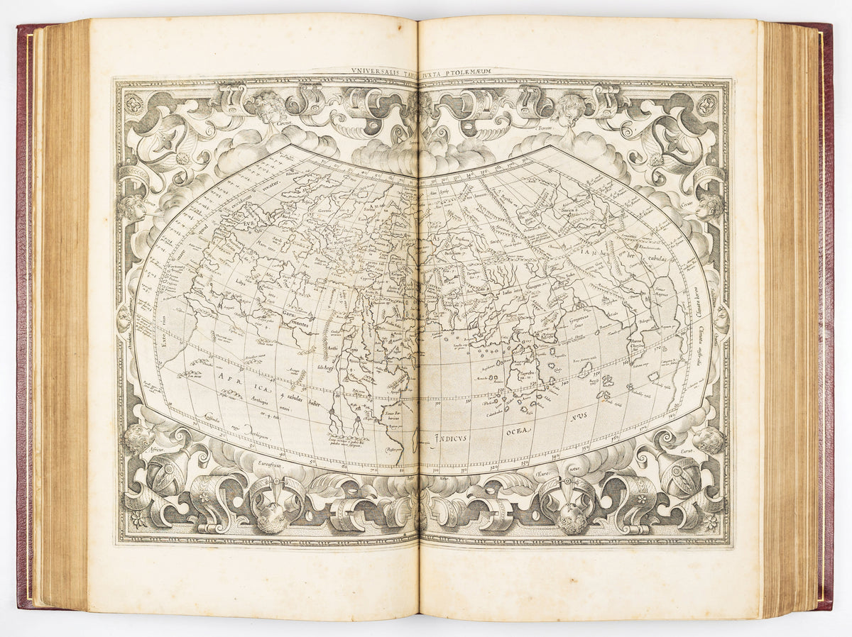 De Bert / Ptolemy / Mercator / Ortelius' Theatri geographiae veteris - First Edition, 1618