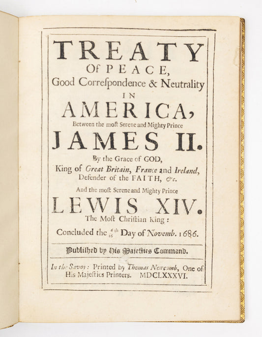 Treaty of Whitehall - First Edition - THE BIRTH OF AMERICAN SOVEREIGNTY