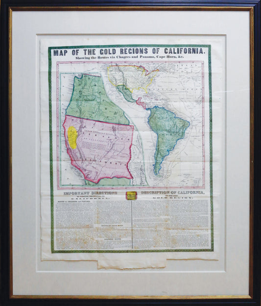 FARNHAM, T[homas] J[efferson] (1804–1848), Life, adventures and travels in California. To which are added the conquest of California, travels in Oregon, and history of the gold regions