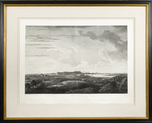DES BARRES, Joseph Frederick Wallet (1721-1824), after PIERIE, William (fl. late 18th century) & James NEWTON (1748-1804), View of Boston taken on the road to Dorchester