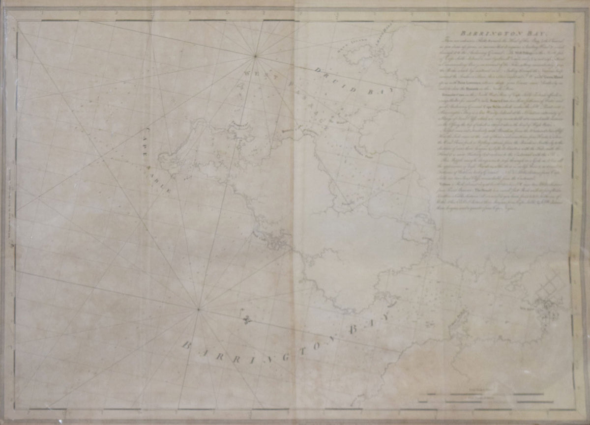 DES BARRES, Joseph Frederick Wallet (1721-1824), Barrington Bay