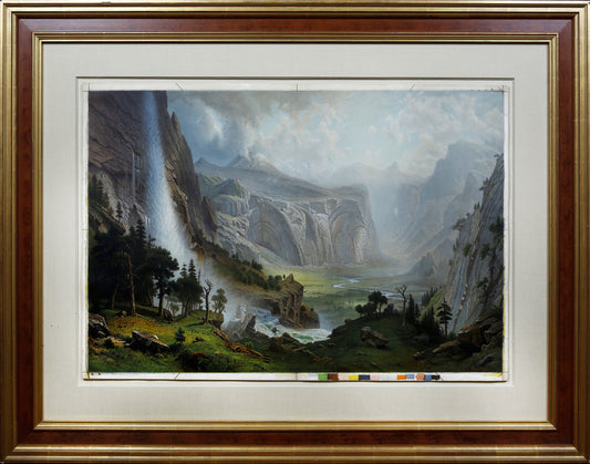 Albert Bierstadt. 'The Domes of the Yosemite'. Published Düsseldorf, 1870
