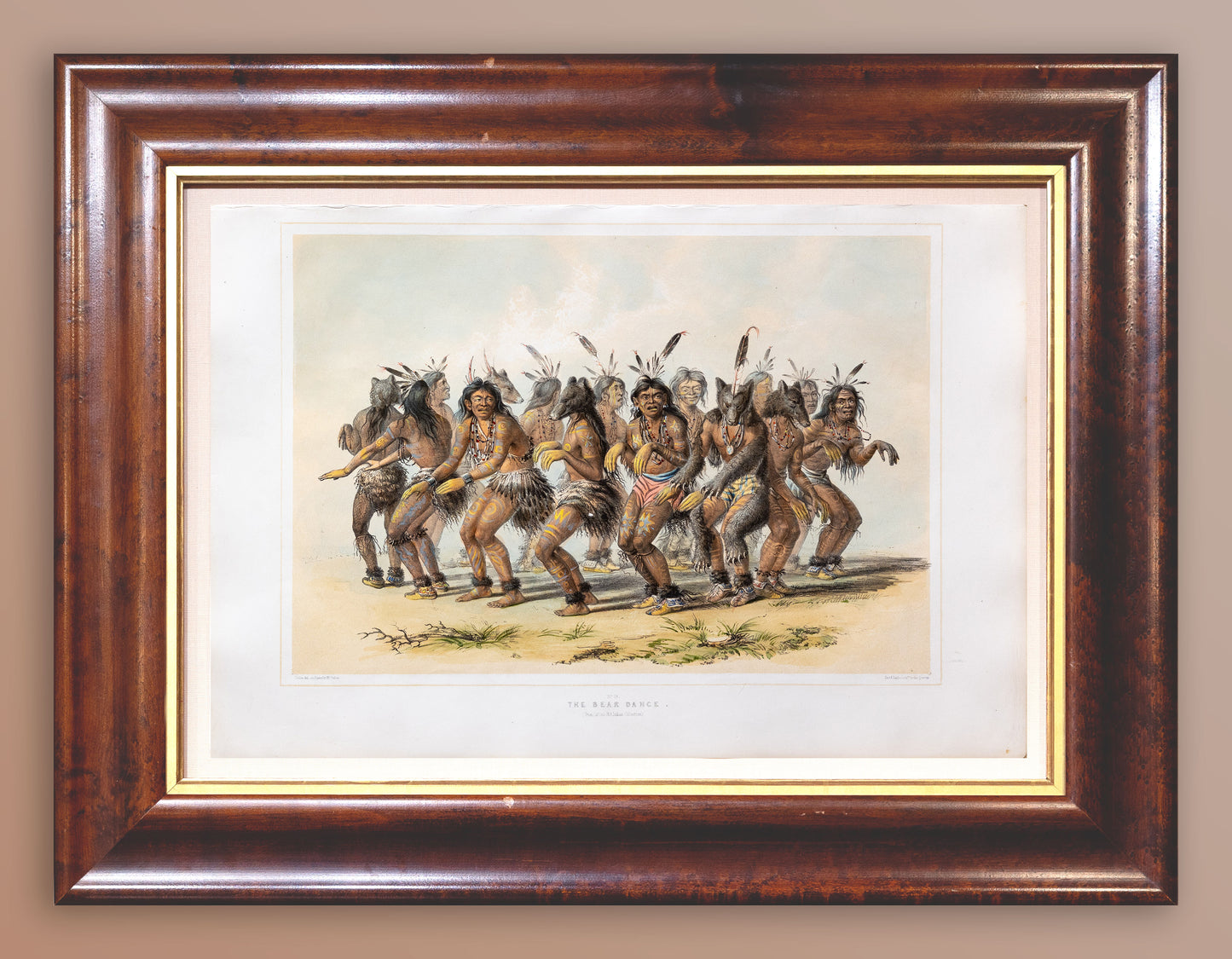 George Catlin (1794-1872), North American Indian 18 Bear Dance