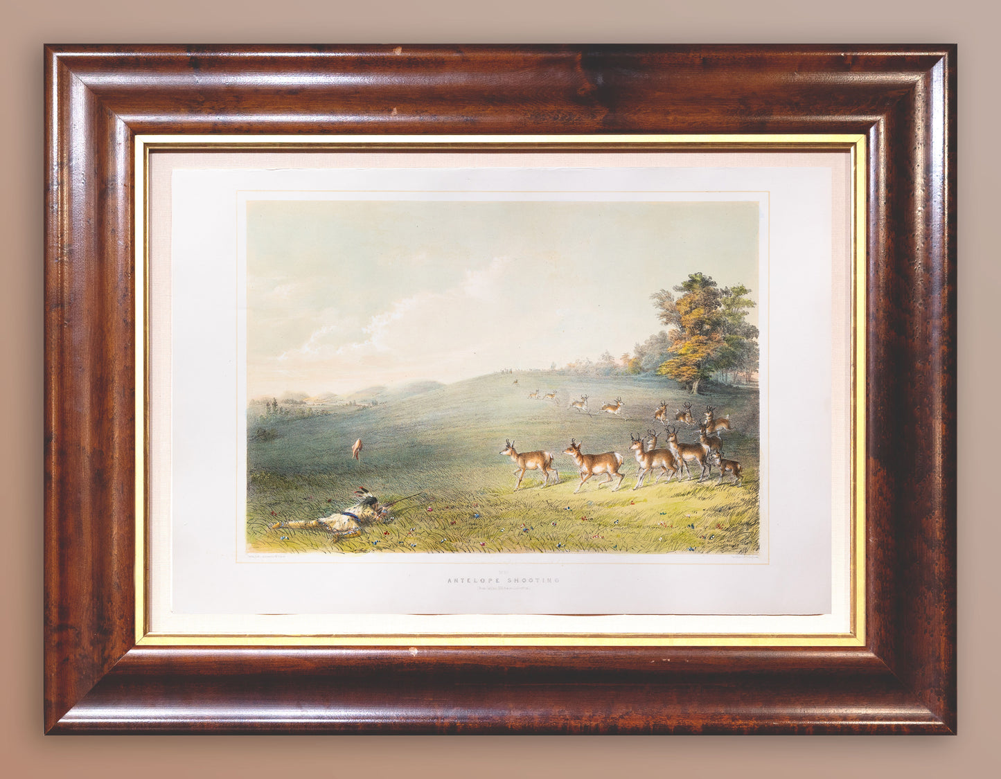 George Catlin (1794-1872), North American Indian 20 Antelope Shooting